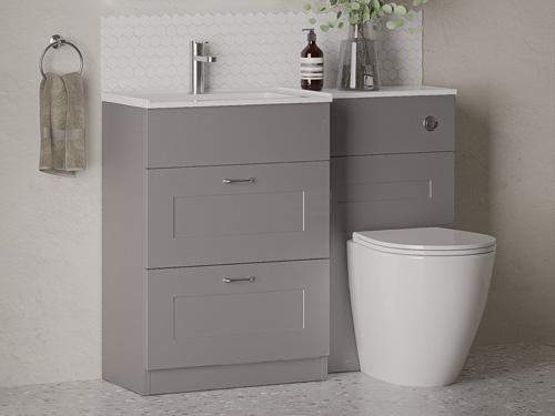 ECO Bathrooms - Daresbury Matt Dust Grey